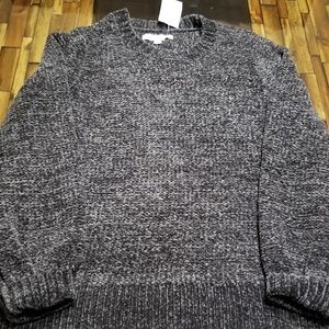 Grey color Chenille sweater by Anne Talyor Loft